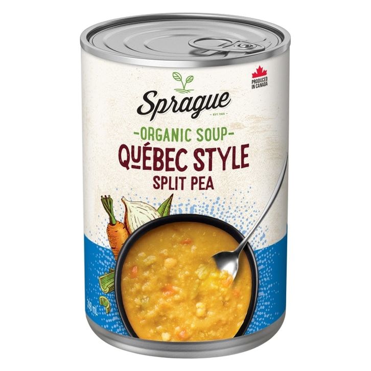Organic Quebec Style Split Pea Soup, 398mL