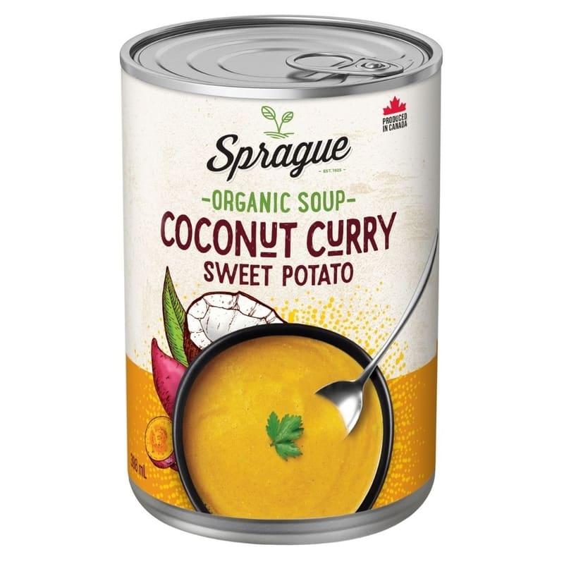 Organic Coconut Curry Sweet Potato Soup, 398mL