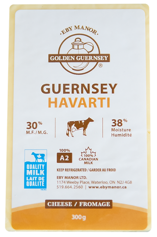 Guernsey A2 Havarti Cheese, 300g