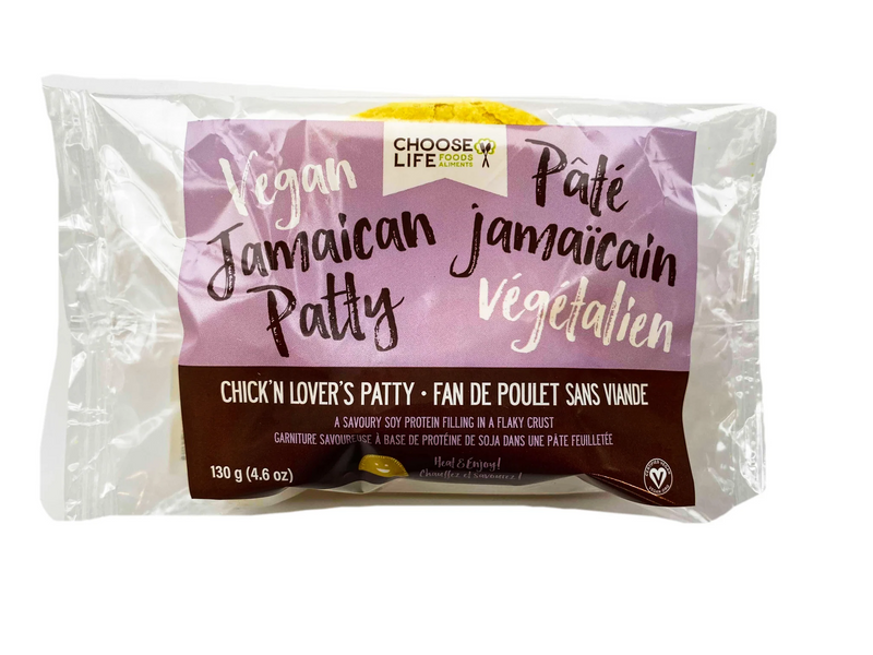 Chick'n Lovers Jamaican Patty, 130g