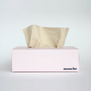 Unbleached Bamboo Facial Tissue, Blush