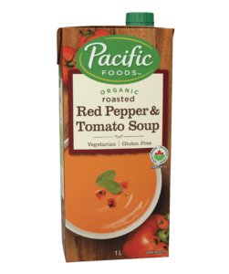 Organic Creamy Roasted Red Pepper & Tomato Soup, 1L