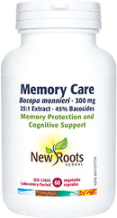 Memory Care Bacopa monnieri 300mg, 60 Capsules