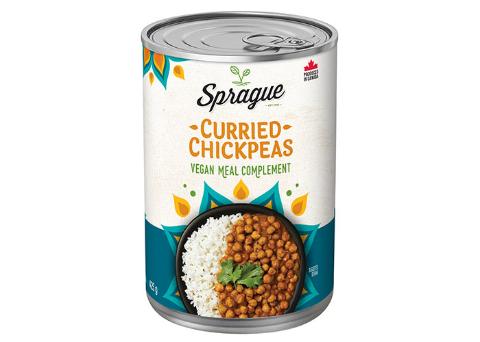 Curried Chickpeas Vegan Meal Complement, 398mL