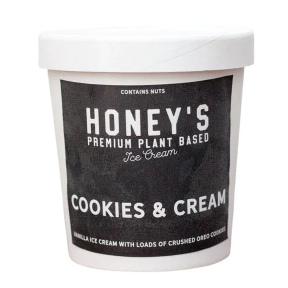 Cookies and Cream Plant Based Ice Cream, 1 Pint