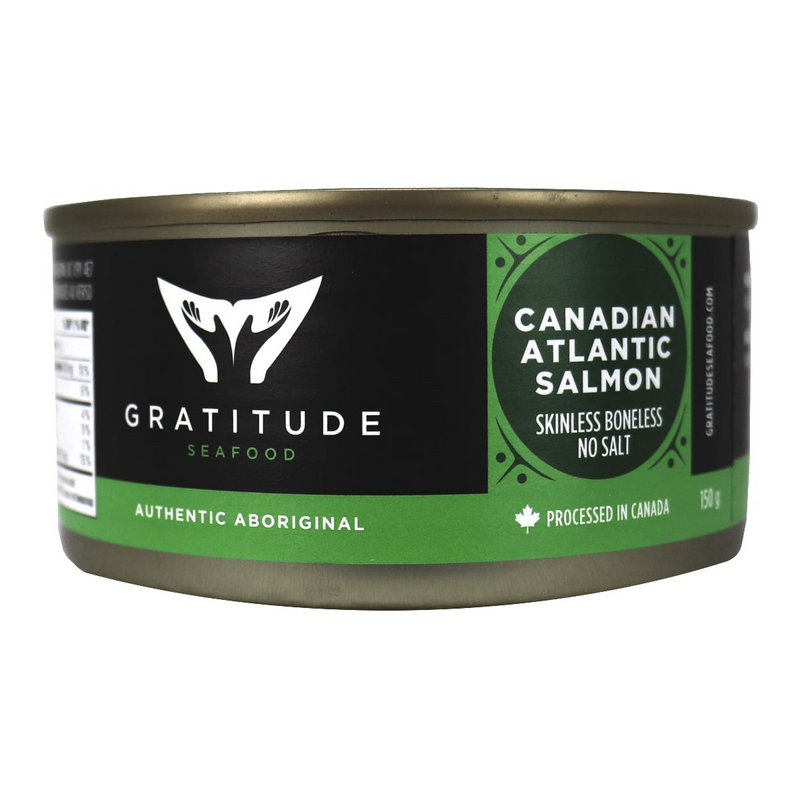 Canadian Atlantic Salmon, Skinless Boneless No Salt 150g