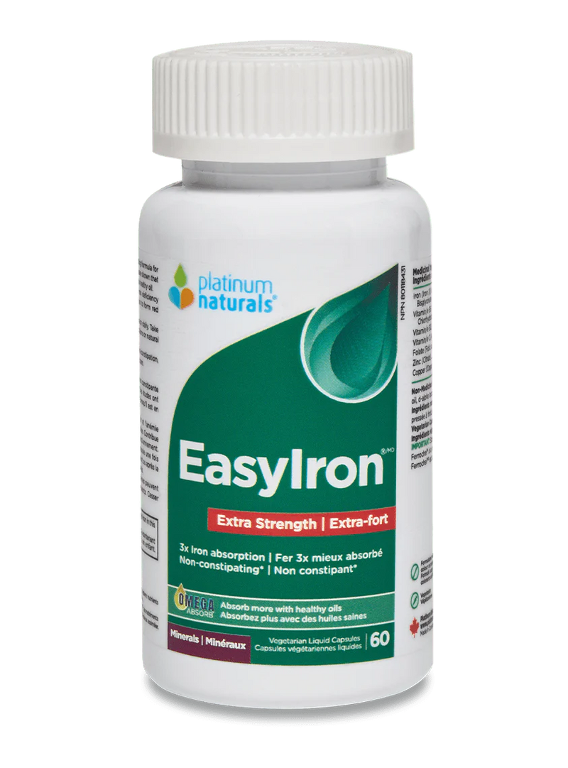 EasyIron Extra Strength, 60 Capsules