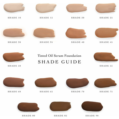 Tinted Oil Serum Foundation, Shade 25 30mL