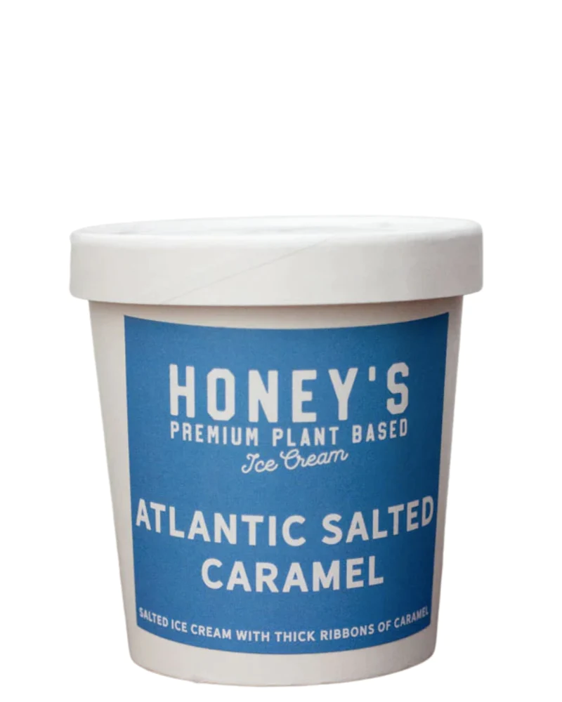 Atlantic Salted Caramel Plant Based Ice Cream, 1 pint