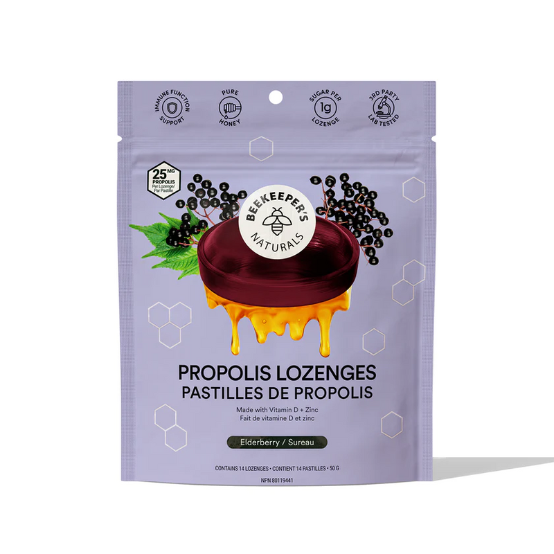 Propolis Lozenges, Elderberry 50g