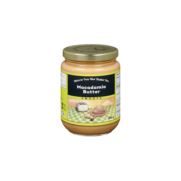 Macadamia Butter, Smooth 365g