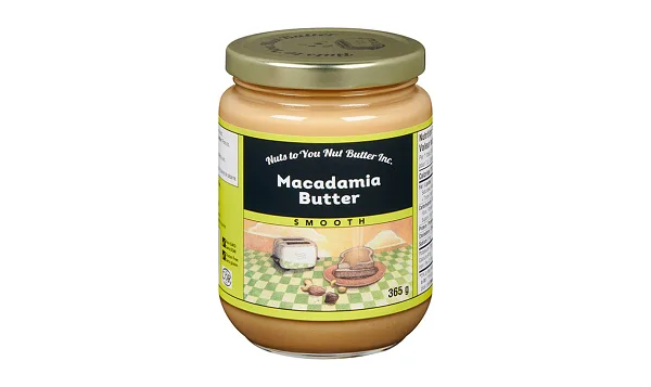 Macadamia Cashew Butter, Smooth 365g