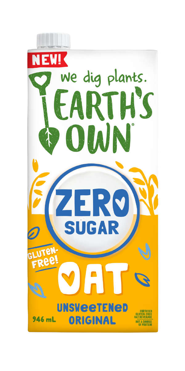 Zero Sugar Oat Milk, Unsweetened Original, 946mL
