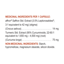 Mood with Saffron & Turmeric, 60 Capsules