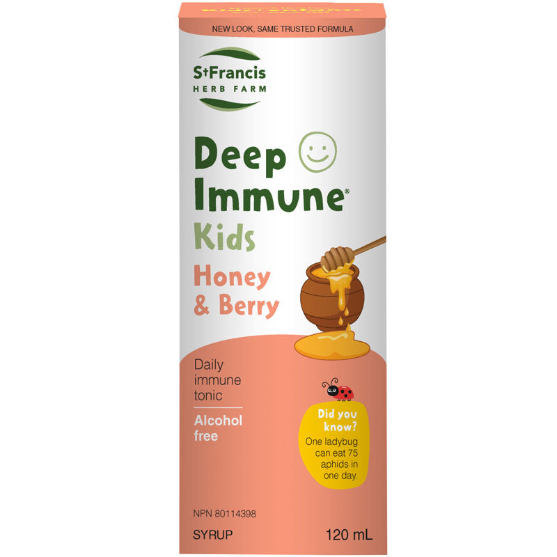 Kids Deep Immune Honey & Berry Syrup, 120mL
