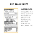 Gluten Free Bread, Classic Chia 480g