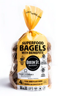 Gluten Free Superfood Bagels, Chia & Flax Seed 4 Pack