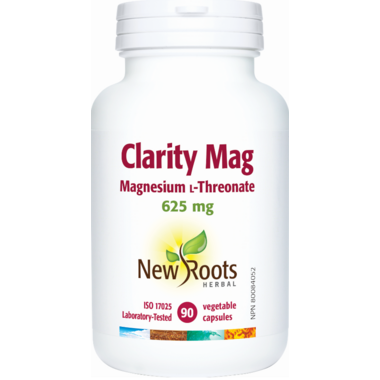 Clarity Mag Magnesium L-Threonate 625mg, 90 Capsules