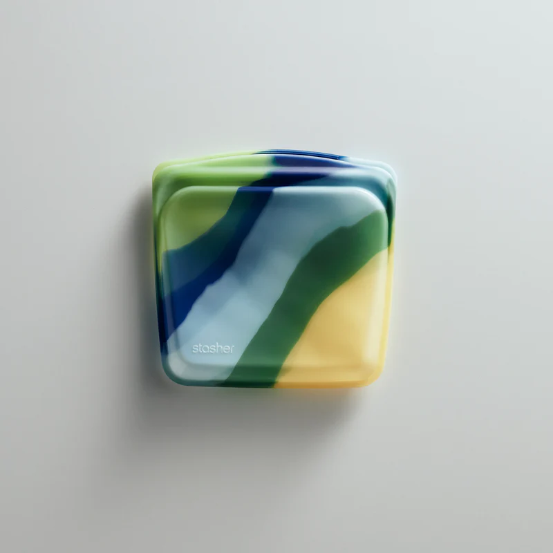 Sandwich Bag, Blue Current