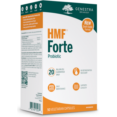 HMF Forte Probiotic, Shelf Stable 50 Capsules