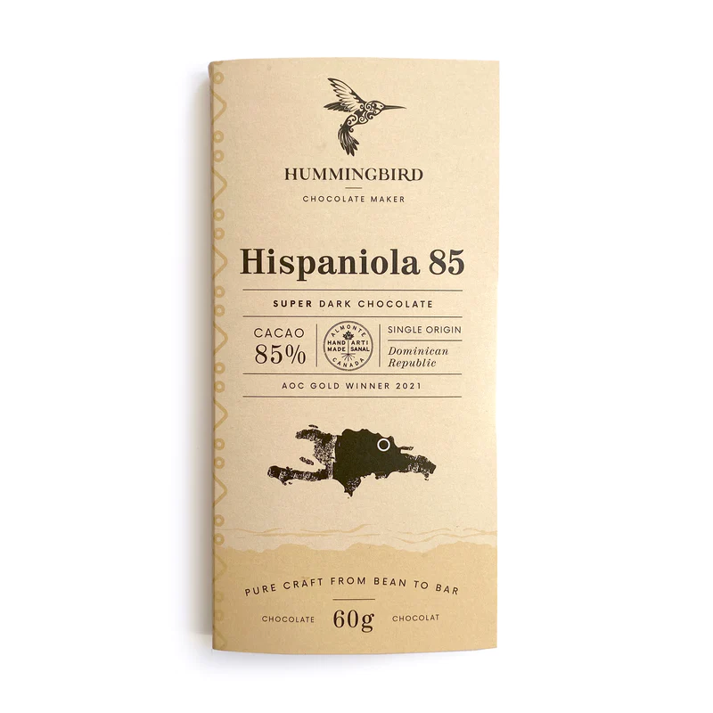 Hispaniola 85% Chocolate Bar, 60g