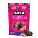 Organic Dark Chocolate Fig Trufles, 100g