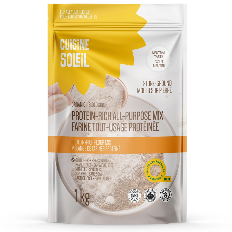 Organic Protein-Rice All-Purpose Gluten Free Flour Mix, 1kg