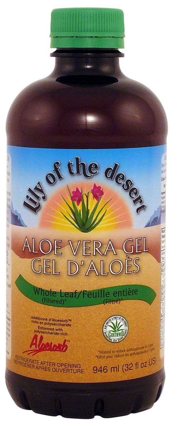Aloe Vera Gel, Whole Leaf 946mL