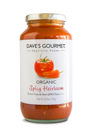 Organic Spicy Heirloom Marinara, 754mL