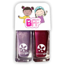 Kids Nail Polish BFF Duos, Besties Violet & Deep Purple 2pk