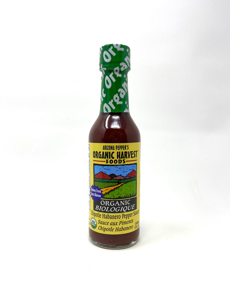 Organic Chipotle Habanero Pepper Sauce, 148mL
