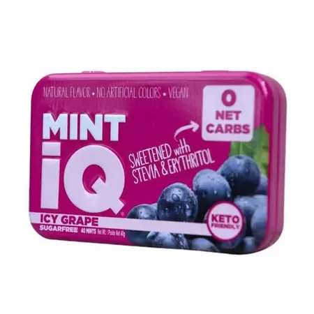 Icy Grape Mints, 40g