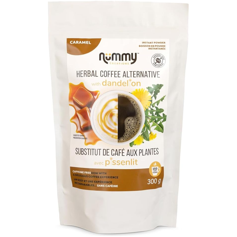 Herbal Coffee Alternative with Dandelion, Caramel 150g