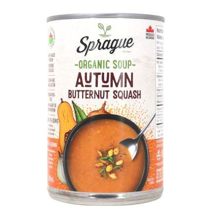 Organic Autumn Butternut Squash Soup, 398mL
