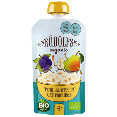 Pear Blueberry Oat Porridge 110g Pouch