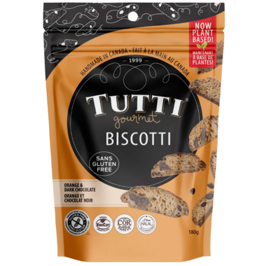 Gluten Free Biscotti, Chocolate Orange 180g