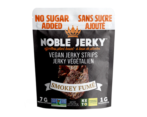 No Sugar Added Vegan Jerky Strips, 70g