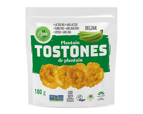 Plantain Tostones, Salted 100g