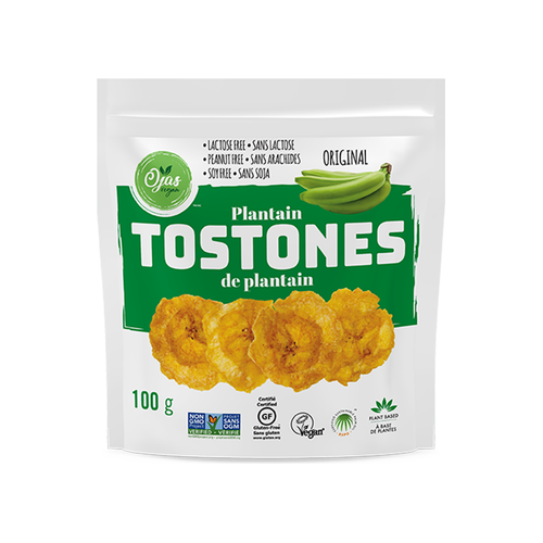 Plantain Tostones, Salted 100g