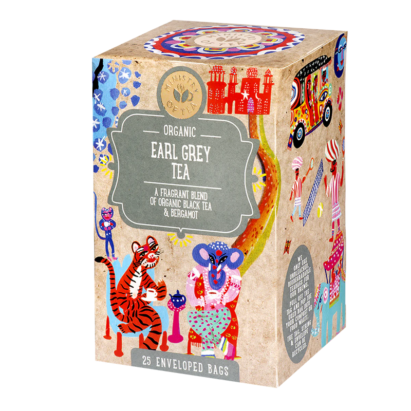 Organic Earl Grey Tea, 25 Bags