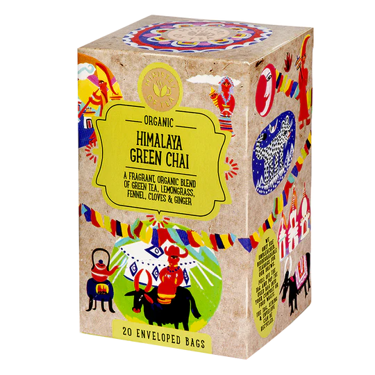 Organic Himalaya Green Chai Tea, 20 Bags