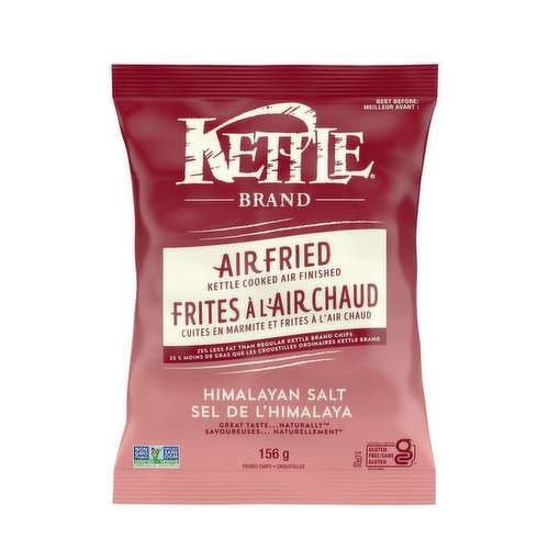 Air Fried Potato Chips, Himalayan Salt 156g