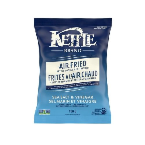 Air Fried Potato Chips, Sea Salt & Vinegar 156g