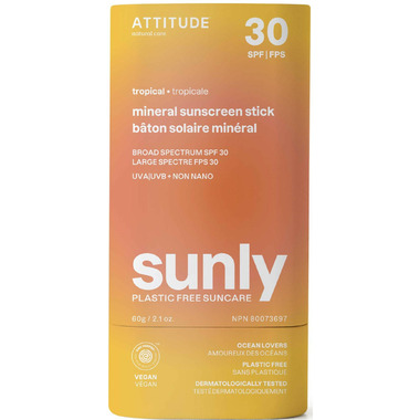 Sunly Mineral Sunscreen Stick, Tropical SPF 30 60g