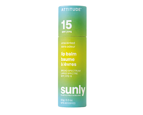 Sunly Lip Balm, Unscented SPF 15 8.5g