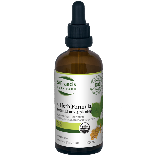 4 Herb Formula, 100mL Tincture