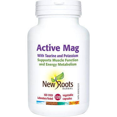 Active Mag with Taurine and Potassium, 120 Capsules