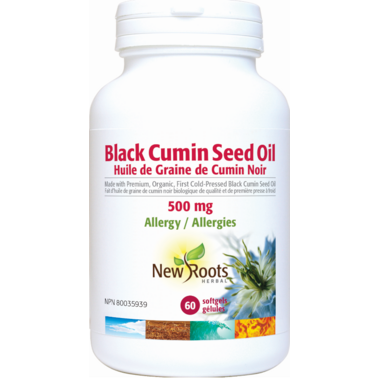 Black Cumin Seed Oil 1000mg Extra Strength, 60 Capsules