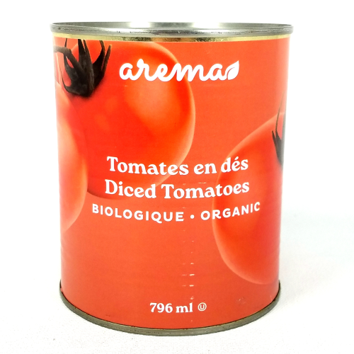 Organic Diced Tomatoes, 796mL