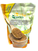 Organic Milled Brown Flax Seeds, 454g